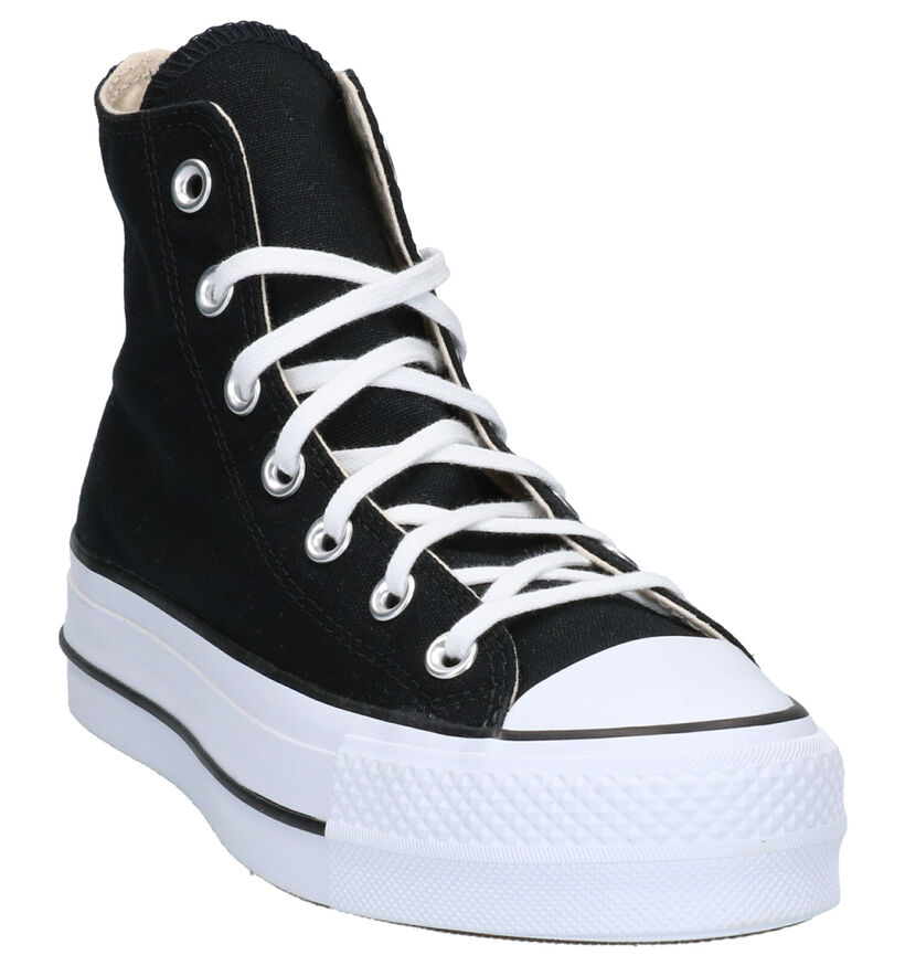 Converse CT All Star Lift Beige Sneakers in stof (300154)