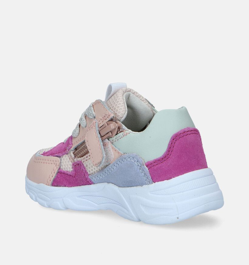 Bunnies Roze Sneakers voor meisjes (347741) - geschikt voor steunzolen