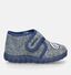 Geox Zyzie Grijze Pantoffels in stof (330050)