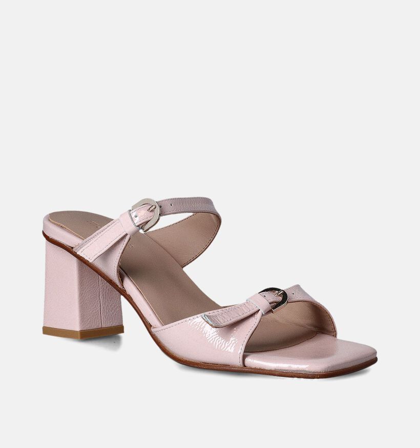March23 Nu-pieds à talons en Rose pour femmes (355968)