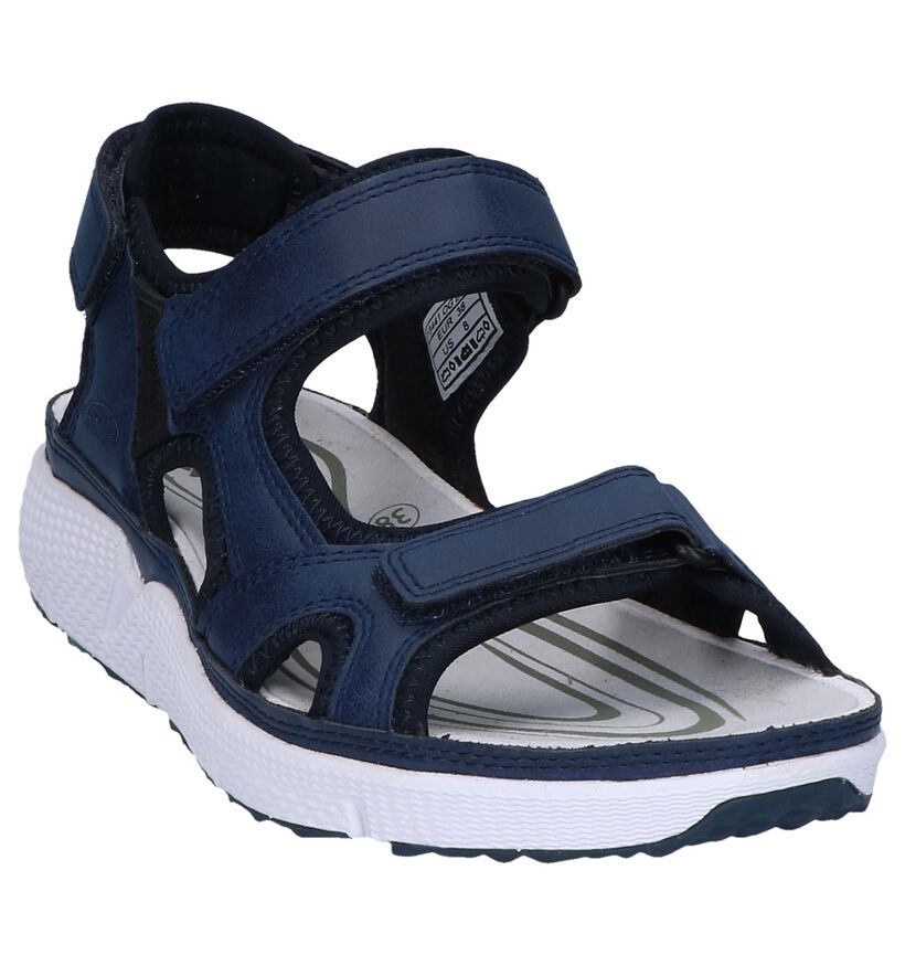 Donkerblauwe Sandalen Allrounder Its Me in kunstleer (246528)