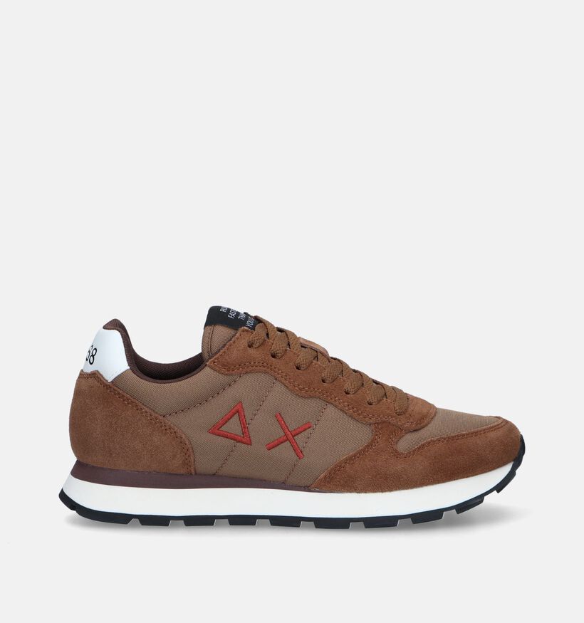 Sun 68 Tom Solid Cognac Sneakers voor heren (345739) - geschikt voor steunzolen