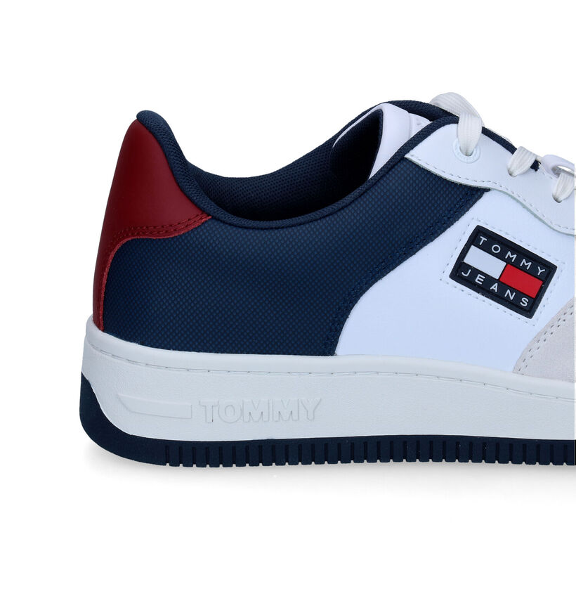Tommy Hilfiger Basket Varsity Cupsole Chaussures &agrave; lacets en Blanc en synth&eacute;tique (300637)