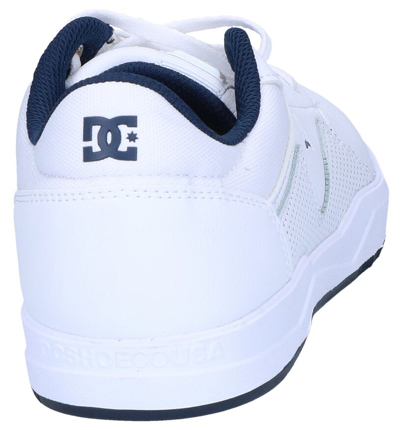 DC Shoes Barksdale Sneakers en Blanc en cuir (250821)