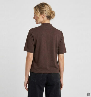 Vero Moda D&eacute;bardeurs Blanc/Marron