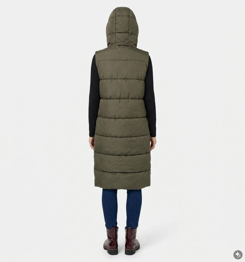 Vero Moda Michelle Donkergroene Bodywarmer voor dames (377594)