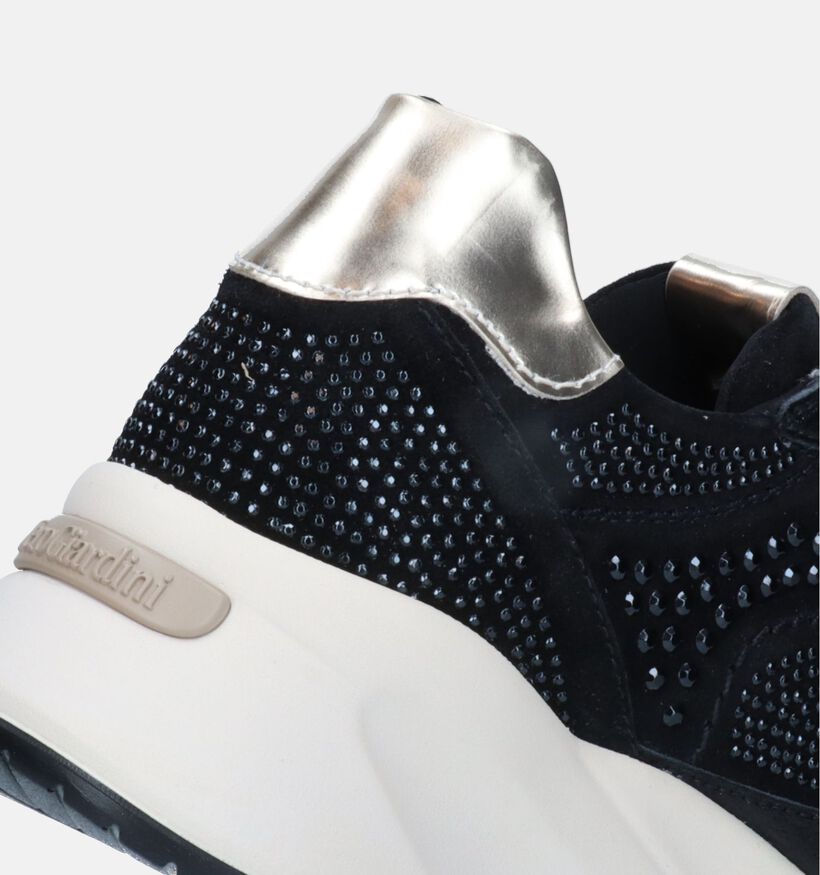 NeroGiardini Zwarte Sneakers voor dames (330172) - geschikt voor steunzolen