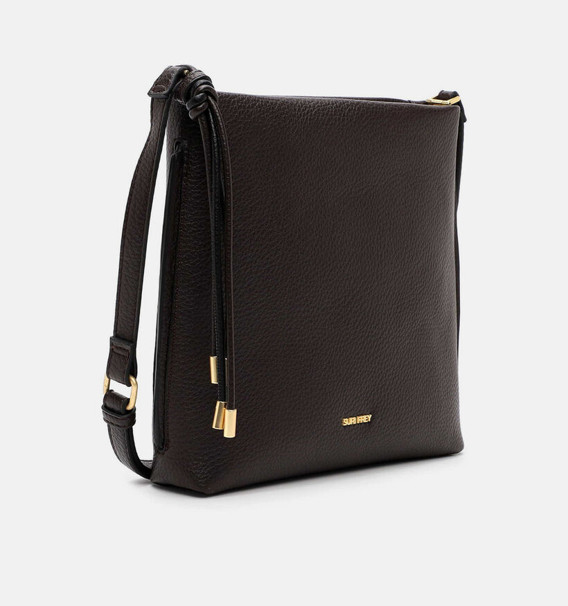 Suri Frey Judy Sac port&eacute; crois&eacute; en Brun fonc&eacute; pour femmes (379119)