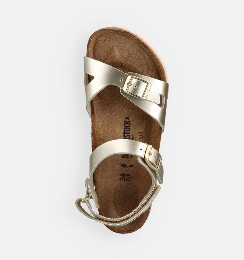 Birkenstock Rio Gouden Sandalen voor meisjes (368277)