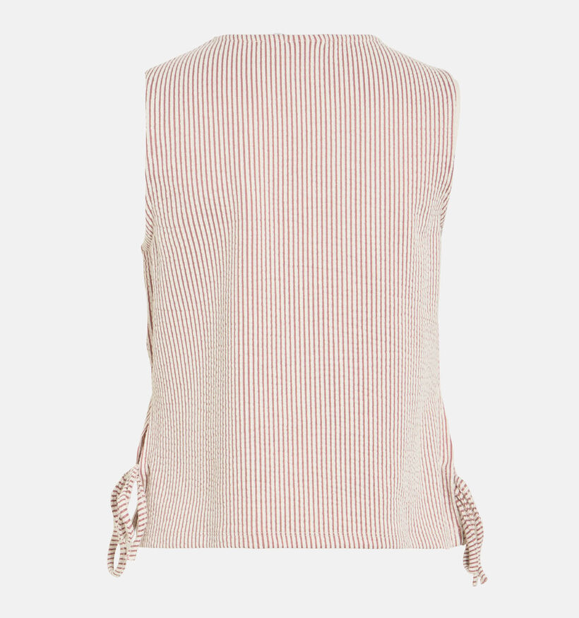 Vila Striplo Tie D&eacute;bardeur en Rose pour femmes (375529)