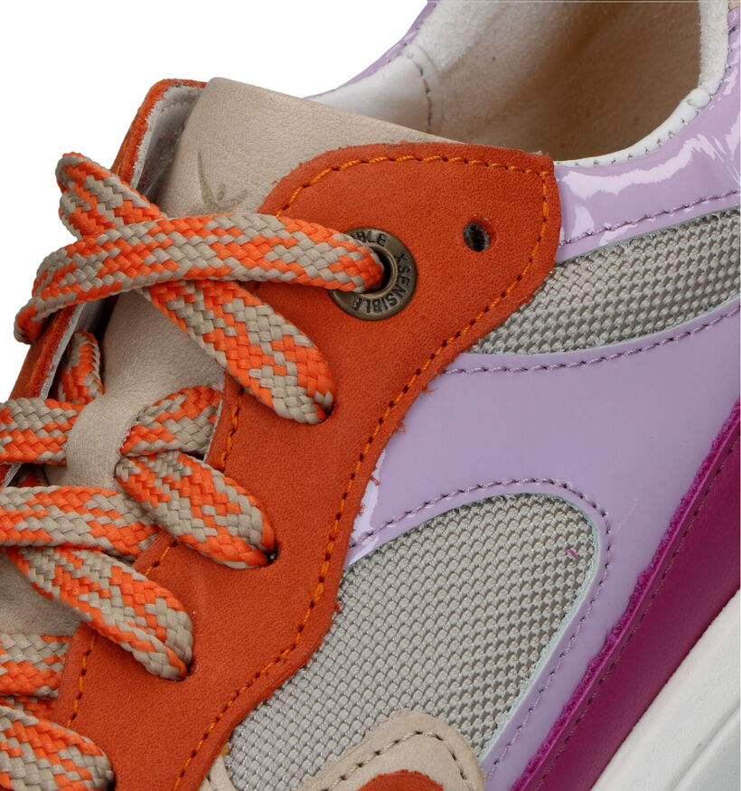 Xsensible Ponte Vecchio Oranje Sneakers voor dames (324969) - geschikt voor steunzolen