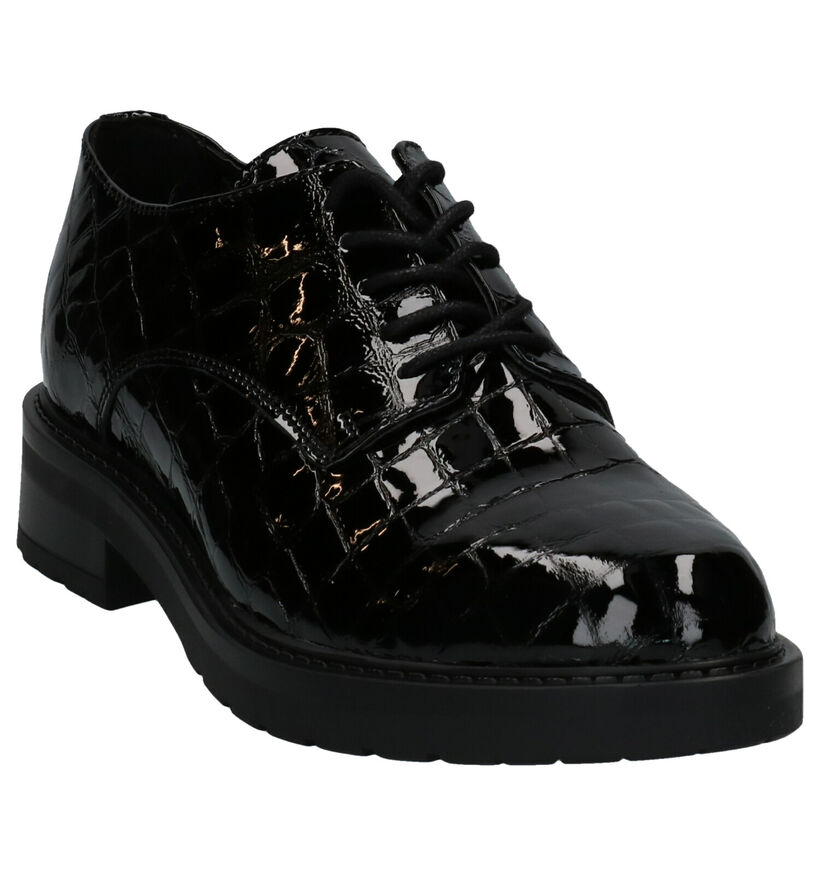 Bullboxer Chaussures à lacets en Noir en cuir (258299)