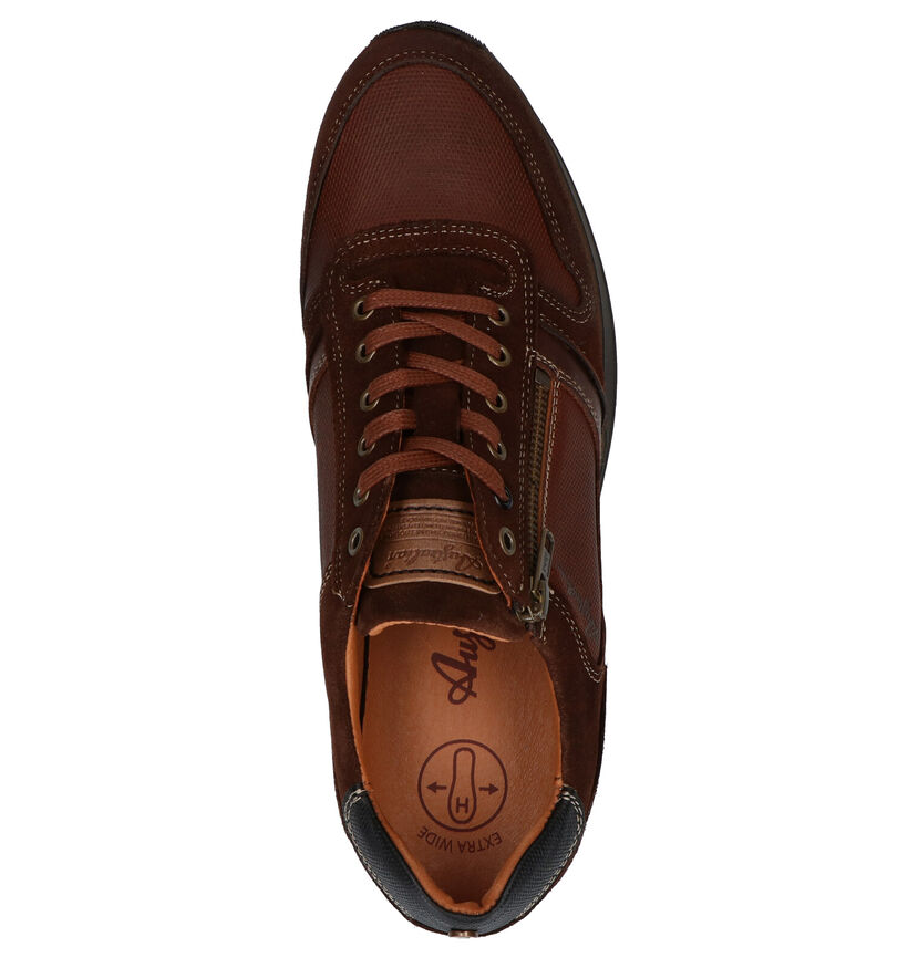 Australian Browning Chaussures &agrave; lacets en Marron pour hommes (329966) - pour semelles orthop&eacute;diques