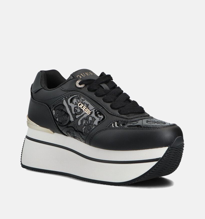 Guess Camrio Zwarte Sneakers voor dames (359544) - geschikt voor steunzolen