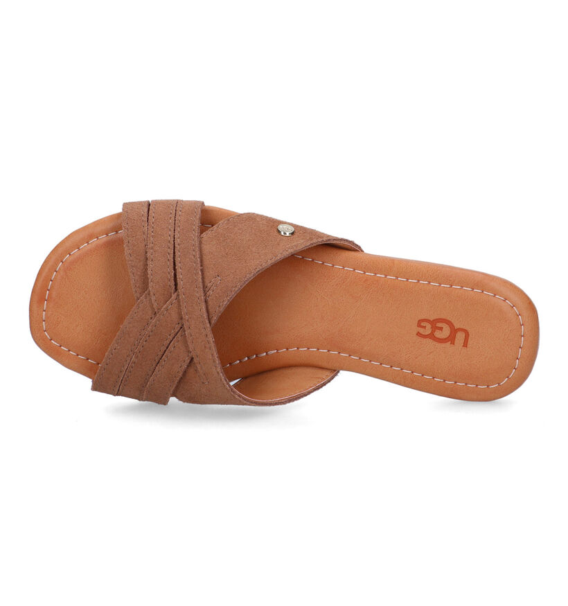 UGG Kenleigh Slide Nu-pieds en Brun pour femmes (336098)