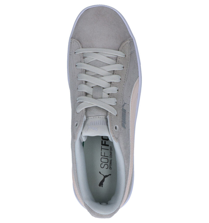 Puma Baskets basses en Beige foncé en daim (265634)