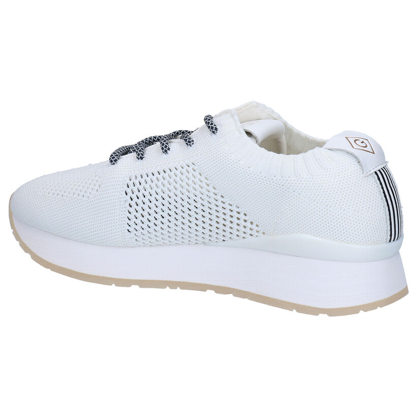 Gant Bevinda Baskets en Blanc en textile (271309)