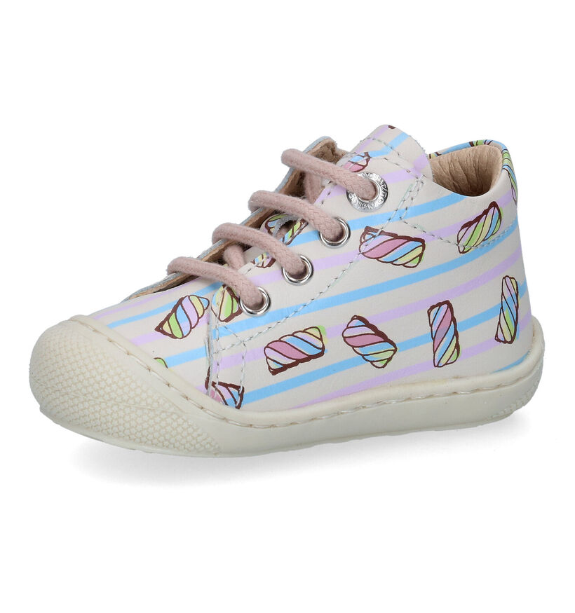 Naturino Cocoon Roze Babyschoenen voor meisjes (316120) - geschikt voor steunzolen