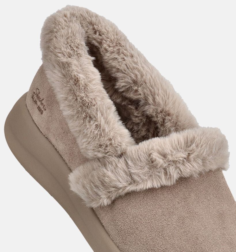 Skechers Cozy Escape Snowy Bliss Taupe voor dames (377971)