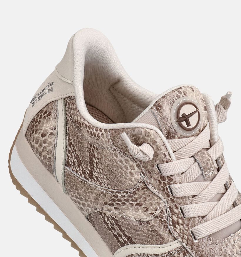 Tamaris Comfort Bruine Sneakers voor dames (367848) - geschikt voor steunzolen