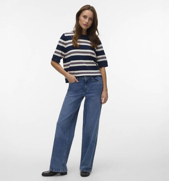 Vero Moda T-shirts Bleu