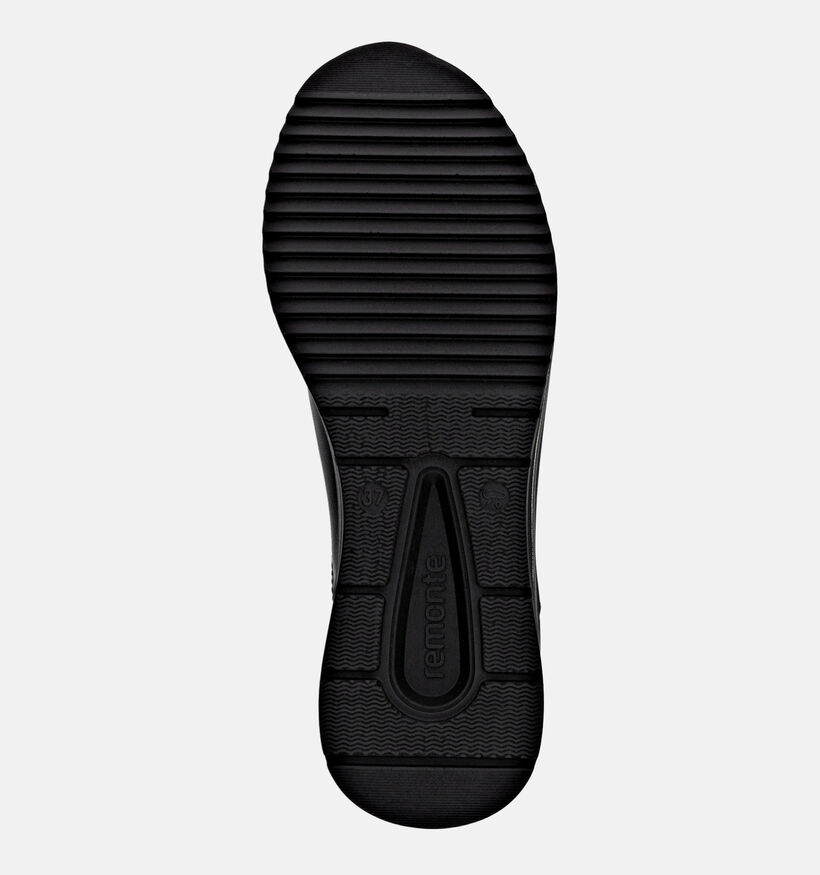 Remonte Zwarte Sneakers met Sleehak voor dames (379855) - geschikt voor steunzolen