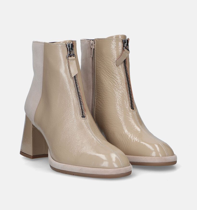 Softwaves Bottines à talons en Beige clair pour femmes (332665) - pour semelles orthopédiques