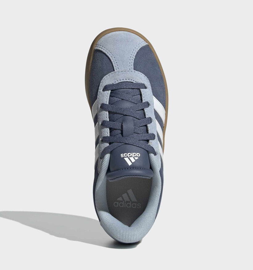 adidas VL Court 3.0 Blauwe Sneakers voor meisjes, jongens (366871) - geschikt voor steunzolen