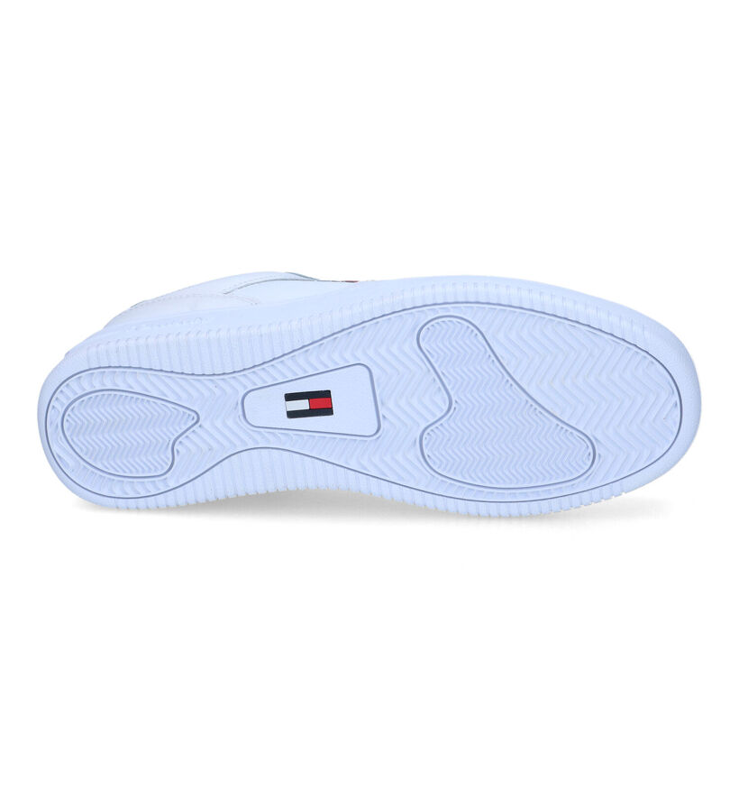 Tommy Hilfiger Retro Baskets en Blanc pour hommes (318281) - pour semelles orthopédiques