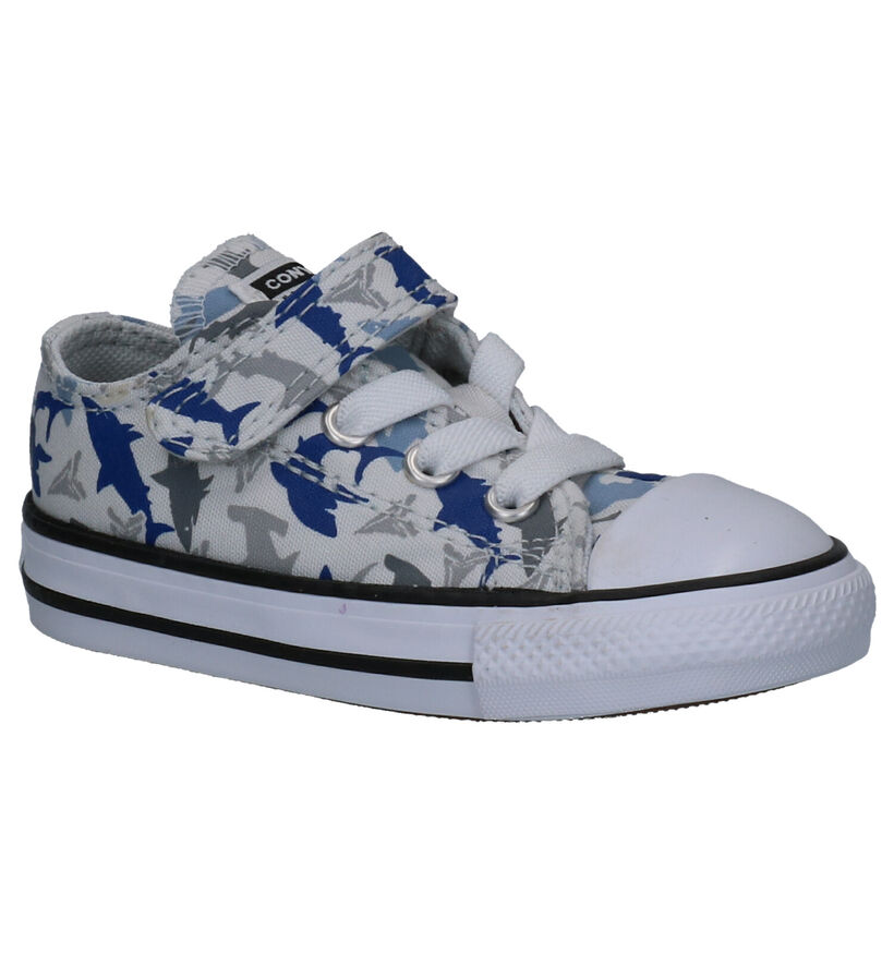 Chuck Taylor All Star Baskets basses en Gris clair en textile (266012)