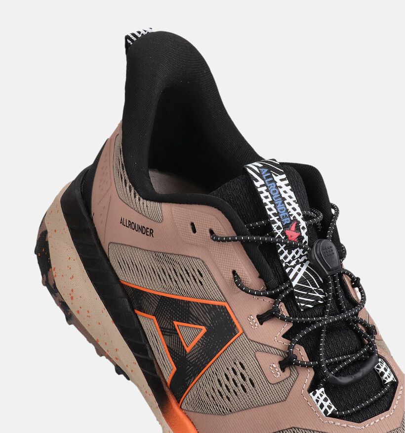 Allrounder Gravitus Seamless Baskets basses en Orange pour hommes (370225) - pour semelles orthop&eacute;diques