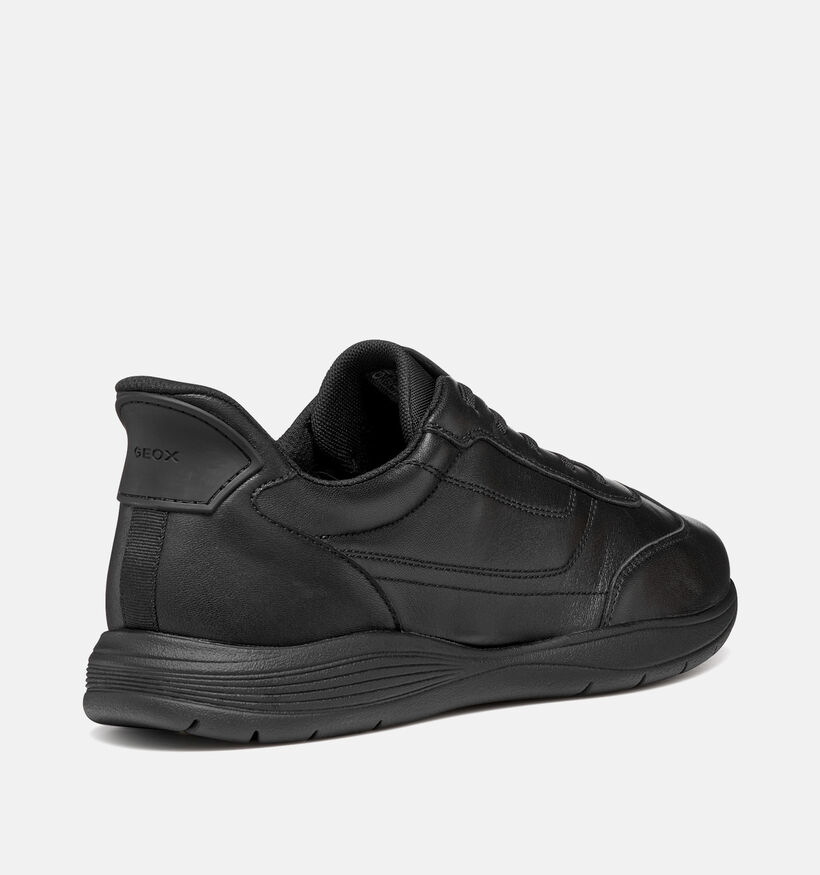 Geox Spherica Plus EC2 Baskets Slip-on en Noir pour hommes (368017) - pour semelles orthop&eacute;diques