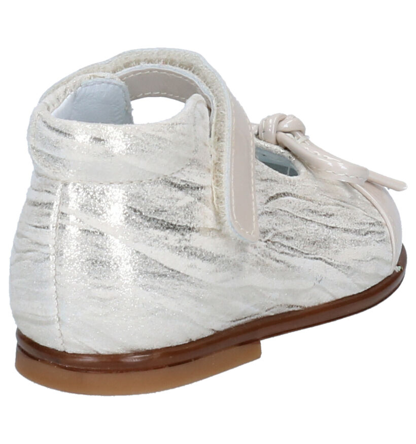 Beberlis Chaussures pour bébé en Beige clair en nubuck (273015)