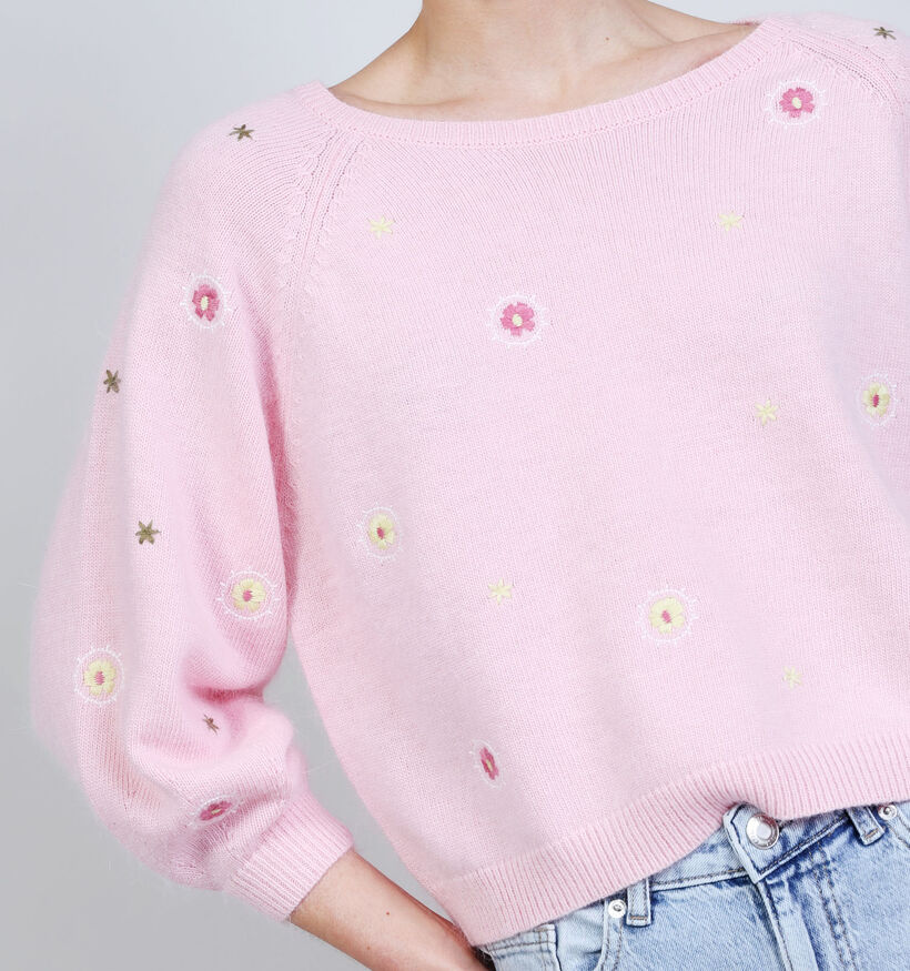 Orfeo Maeva Roze Pull voor dames (371934)