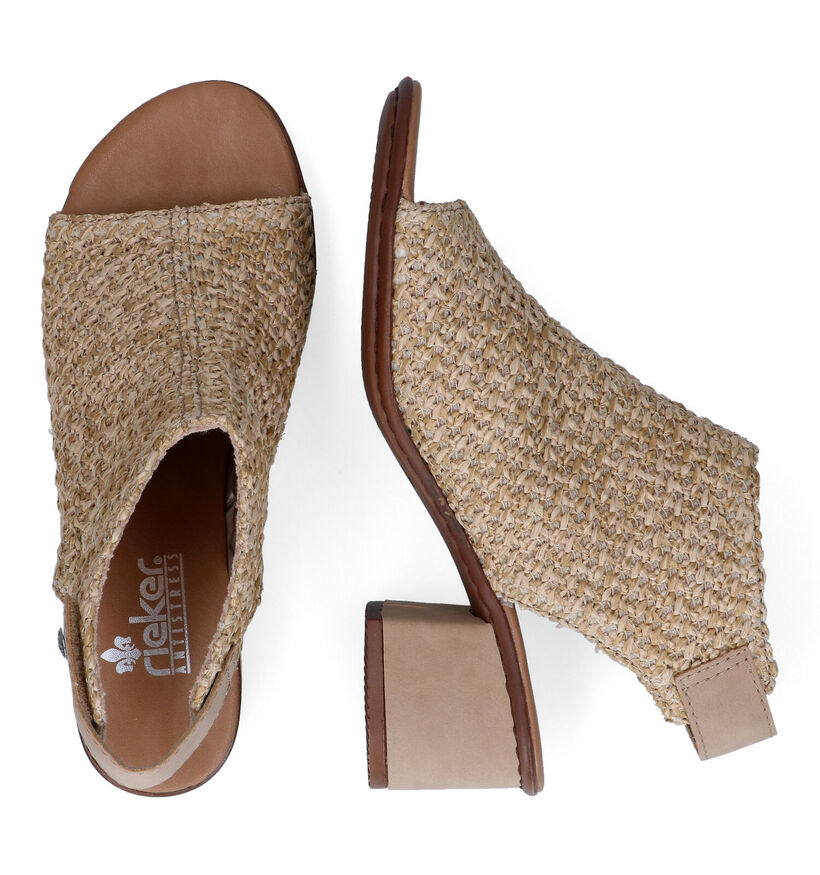 Rieker Beige Enkelpumps voor dames (370455)