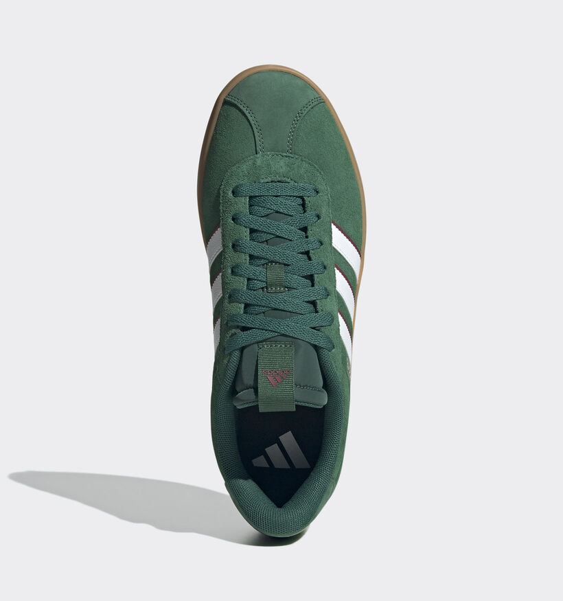 adidas VL Court 3.0 Groene Sneakers voor heren, jongens (350121) - geschikt voor steunzolen