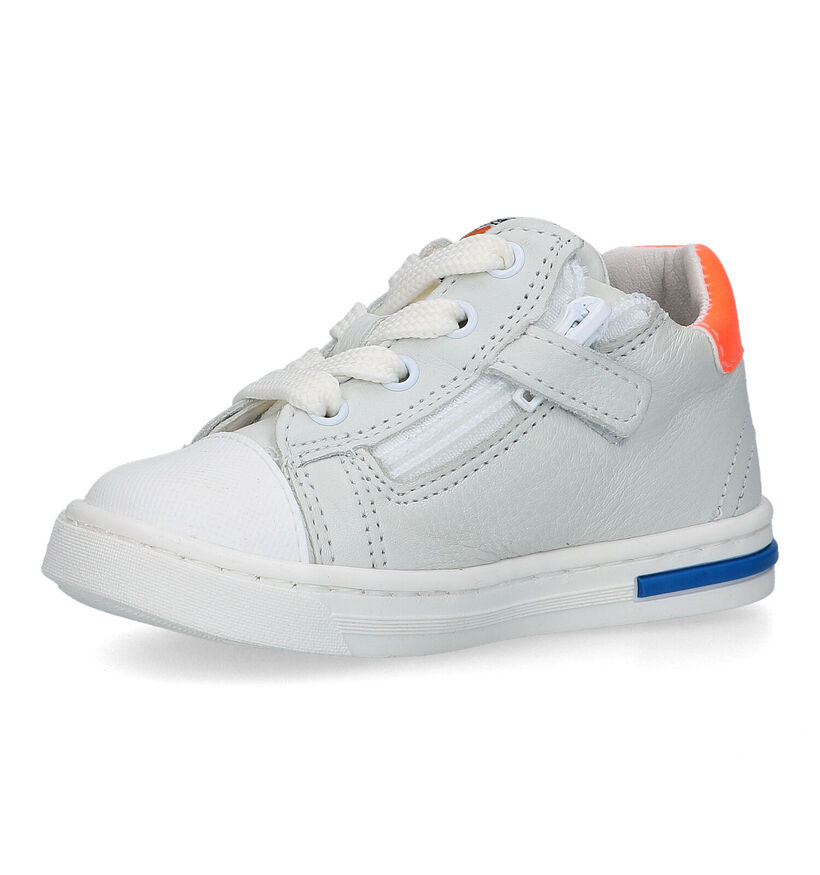 Little David Bex B Chaussures à babé en Blanc pour garçons (324043) - pour semelles orthopédiques