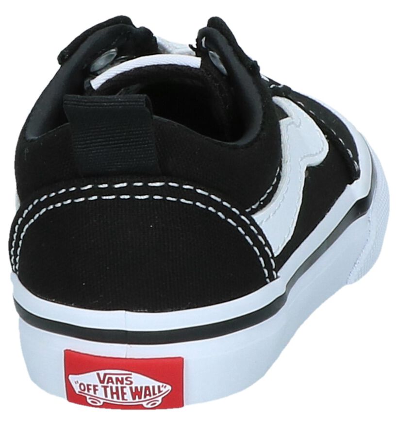 Vans Ward Slip On Baskets en Noir pour garçons (303076)