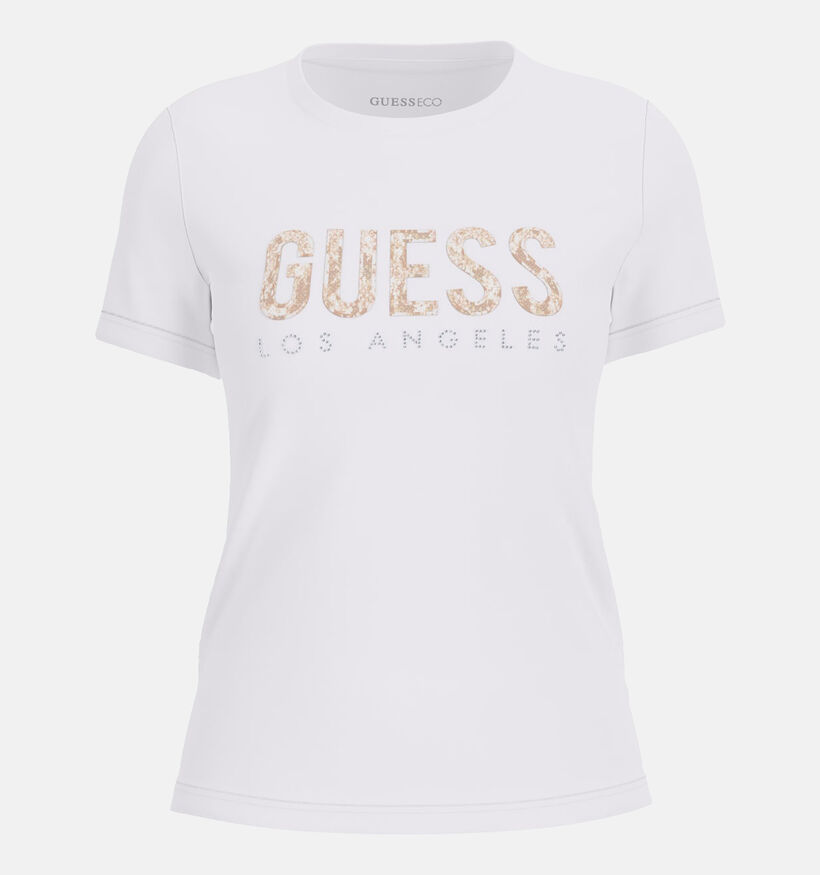 Guess T-shirt en Blanc pour femmes (352973)