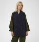Culture Blondie Blazer en Bleu fonc&eacute;/Vert pour femmes (377018)