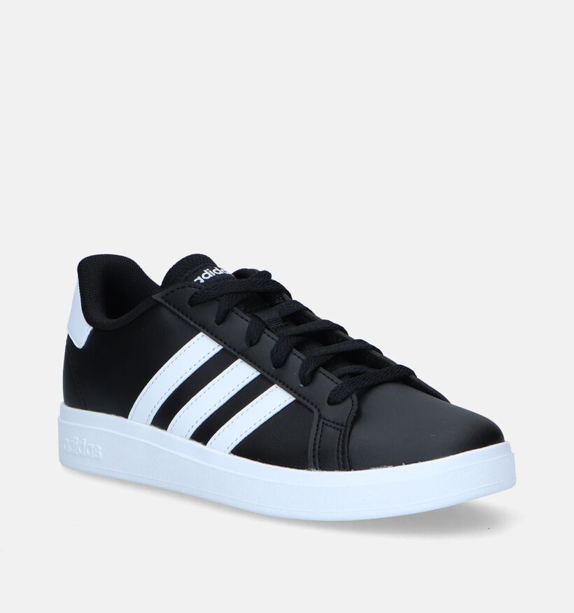 adidas Grand Court 2.0 K Witte Sneakers voor jongens, meisjes (341645)