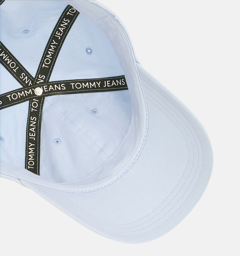 TH Tommy Jeans Linear Logo 6 Panel Blauwe Pet voor dames (352889)