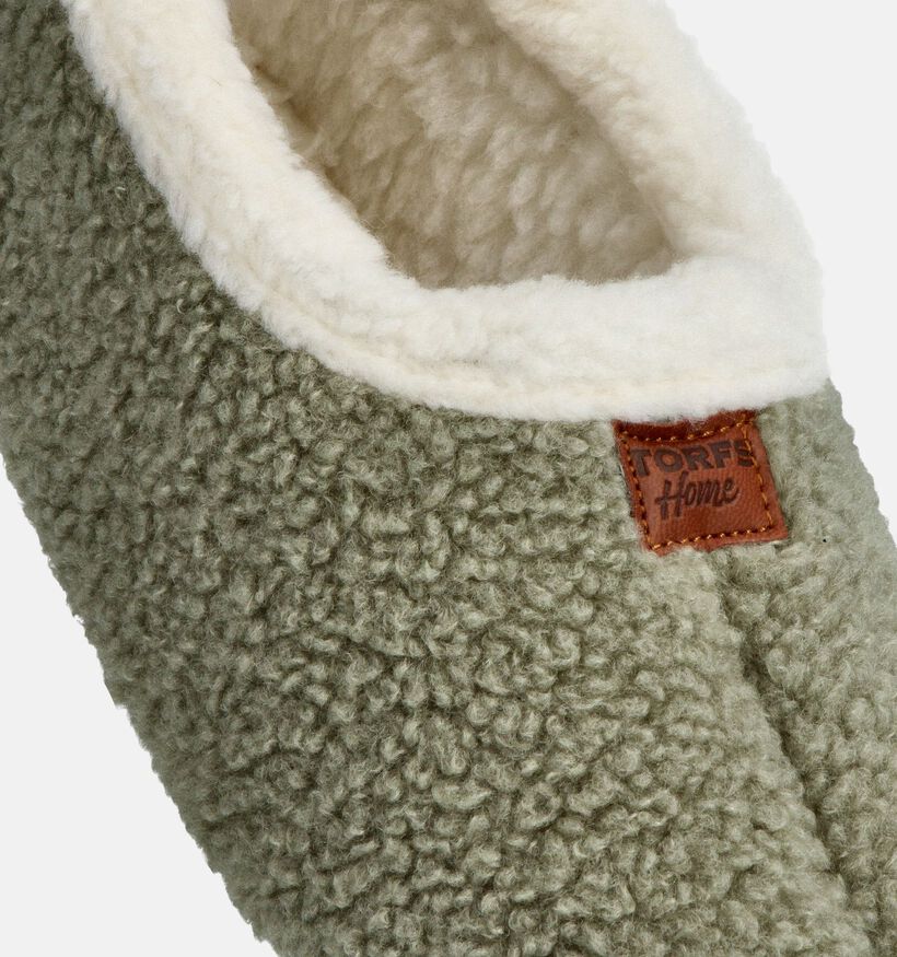 Torfs Home Groene Gesloten Pantoffels voor dames (364871)