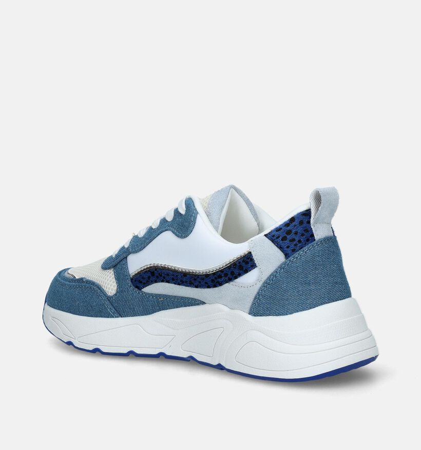 Poelman Baskets casual en Bleu pour femmes (335256)