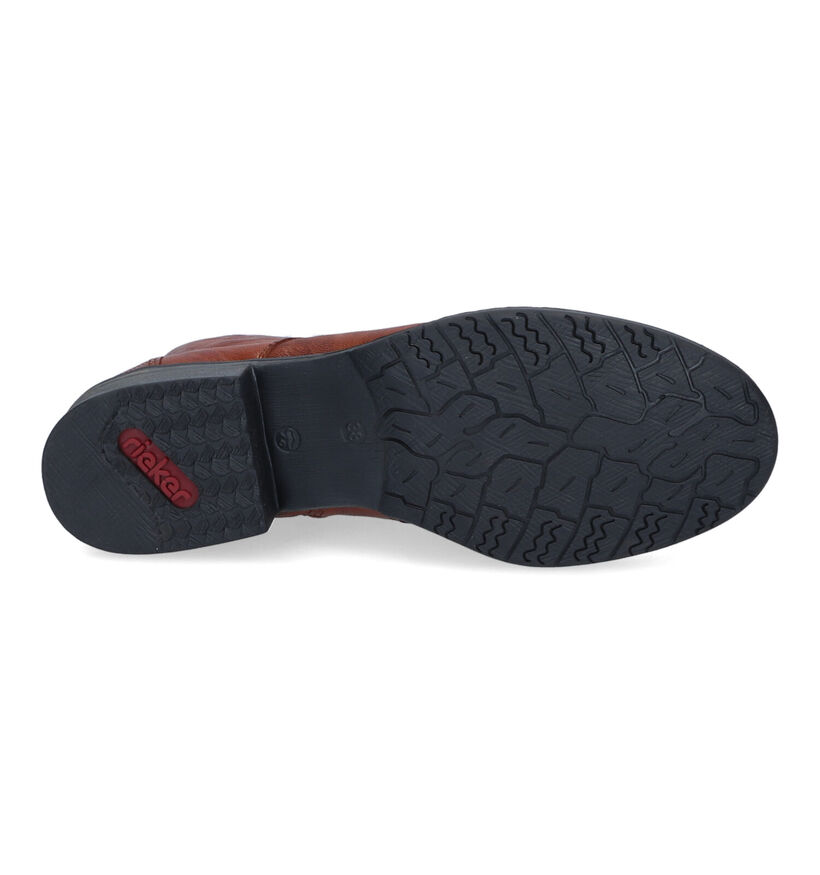 Rieker Bottines avec lacets en Noir pour femmes (331613)