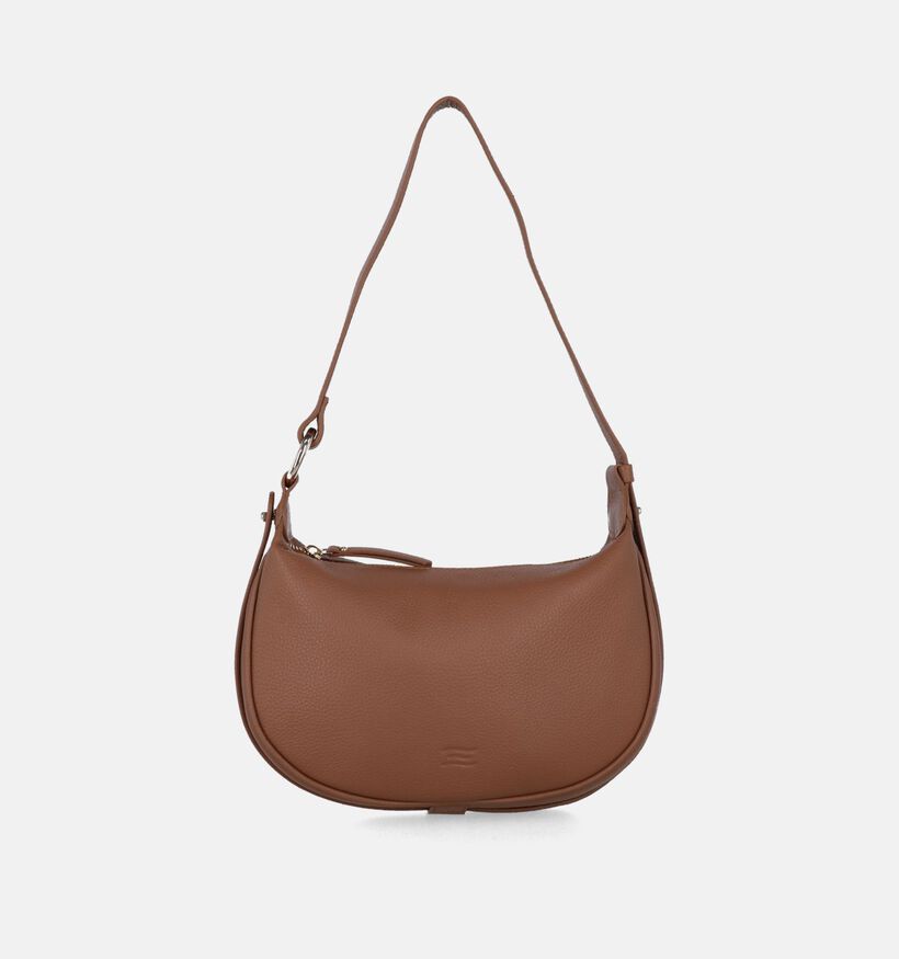 Crinkles Bruine Schoudertas voor dames (358521)