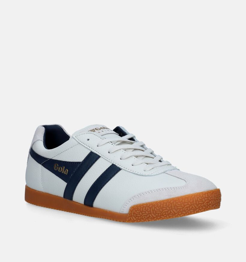 Gola Harrier Ecru Sneakers voor heren (336353) - geschikt voor steunzolen