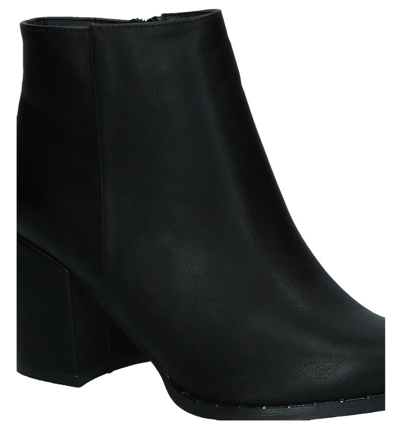 Poelman Bottillons en Noir en simili cuir (223840)