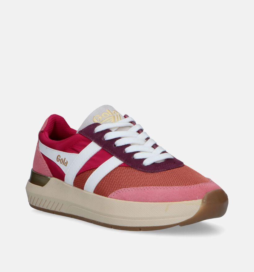 Gola Raven Roze Sneakers voor dames (336358) - geschikt voor steunzolen