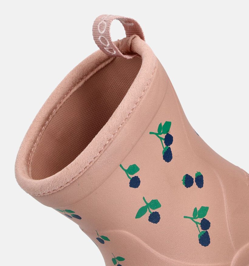 Liewood Aston Bottes de Pluie en Rose pour filles (359743) - pour semelles orthopédiques